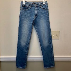 Polo by Ralph Lauren Boys Faded Blue Jeans Hampton Straight Size 16 Kids